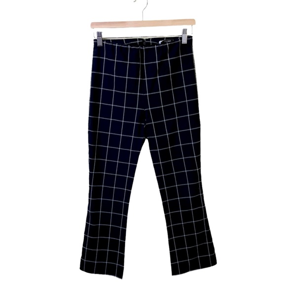 Bailey 44 Jessie Windowpane Kick Flare Trousers in Size Small - Picture 3 of 9